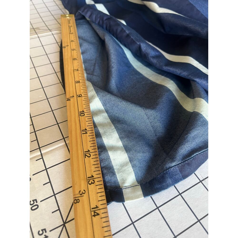 Ashley Stewart Women's Blue Denim Maxi Dress SZ 16 Button Up Long Sleeve Pockets - Picture 10 of 16
